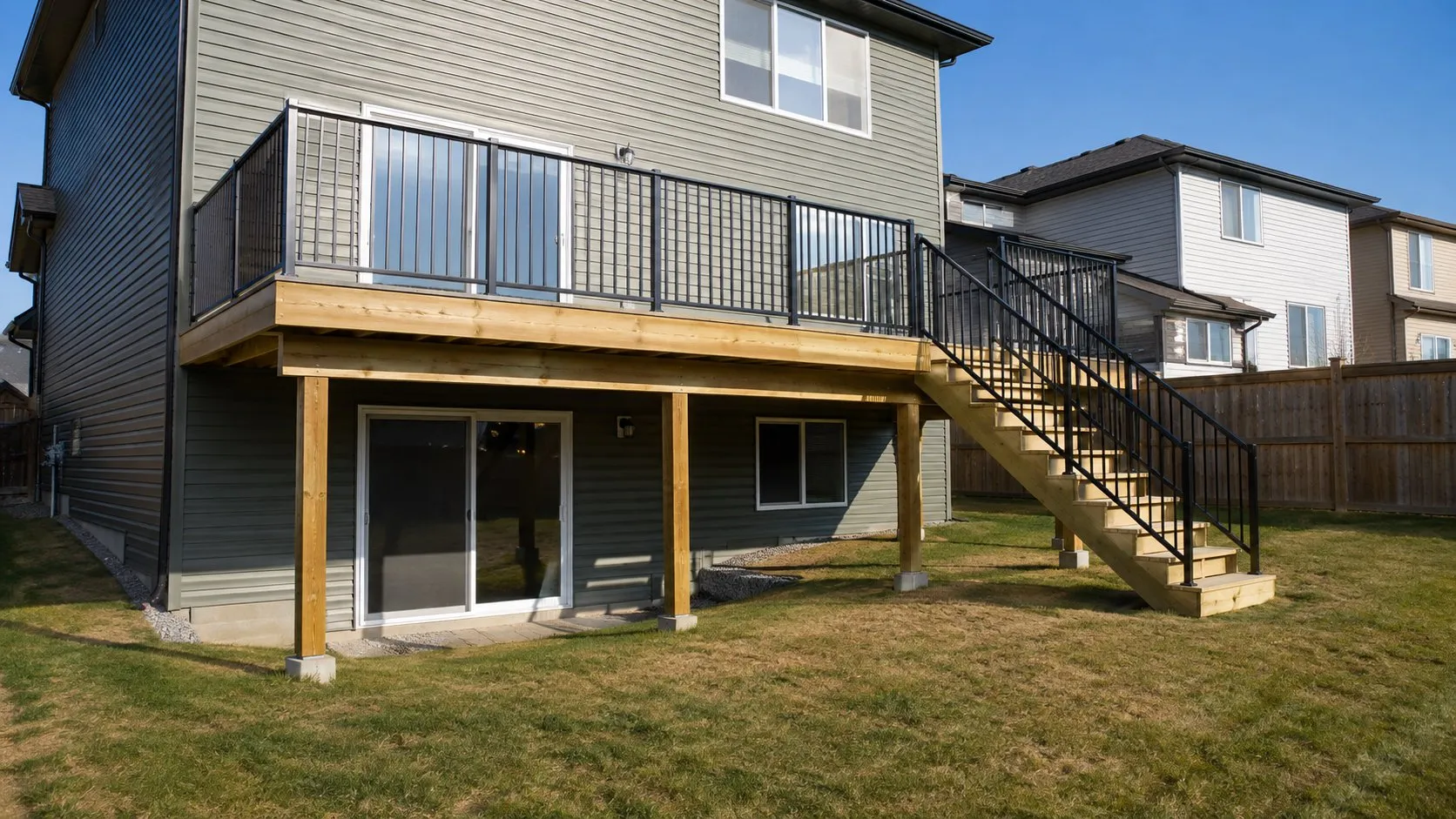 Decks and fences project view 1