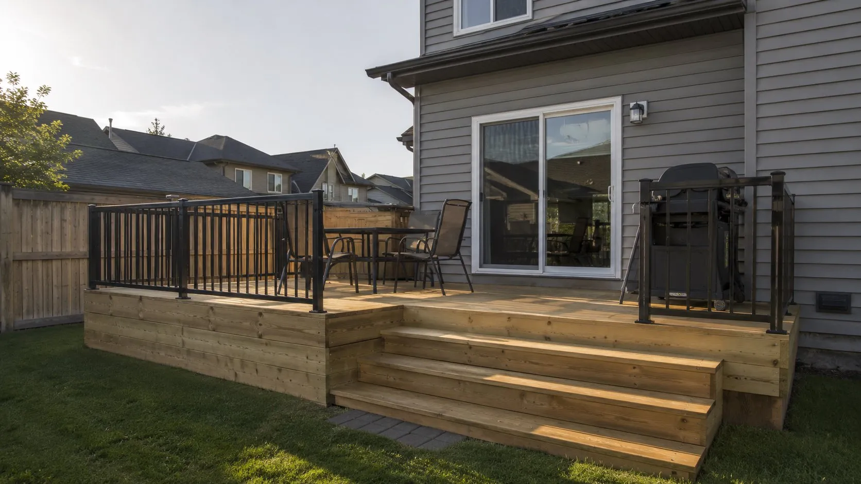 Decks and fences project view 3